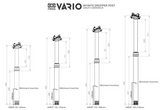 【シートポスト】e*thirteen Vario Dropper Post 120～150mm 31.6mm＜＜送料無料＞＞