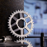 e*thirteen　Helix Race GR Direct Mount Chainring　34T　SterlingSilver　83mm用＜＜送料無料＞＞