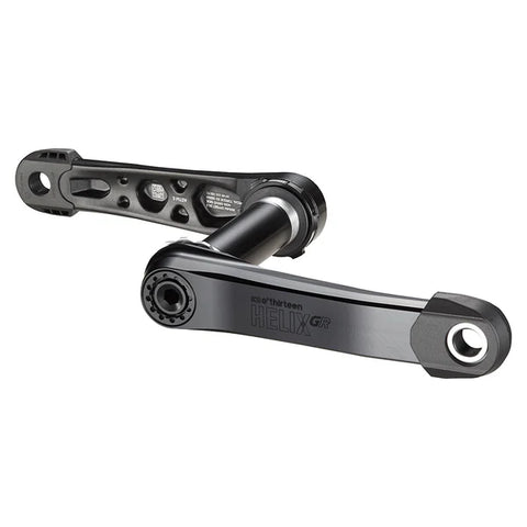e*thirteen　Helix Race Alloy GR Cranks  BLACK　 160/83mm＜＜送料無料＞＞
