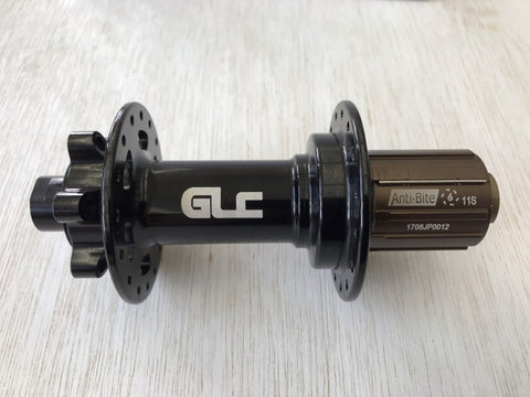 GLcomponents リアハブ　157mm幅SUPERBOOST　32H　ブラック　軽量!高剛性!