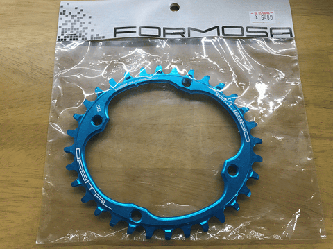 FORMOSA ORBITAL CHAIN RING  32T  青　 全国送料無料!