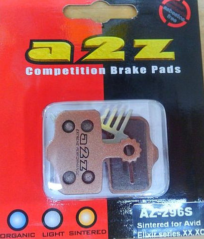 【ブレーキパッド】A2Z　シンタードメタル　SRAM  LEVEL 　エリクサー用