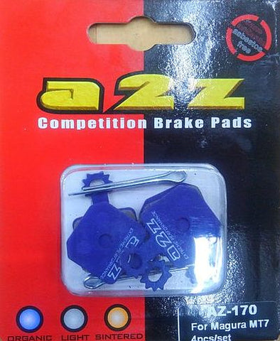 【ブレーキパッド】A2Z　オーガニック　マグラMT5　MT7用  MT-TRAILフロント用