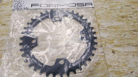 FORMOSA NARROW/WIDE CHAIN RING  38T  黒　 全国送料無料!